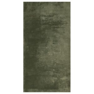 vidaXL Teppich HUARTE Kurzflor Weich und Waschbar Waldgr&uuml;n 60x110 cm