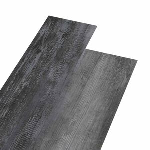 vidaXL Selbstklebende PVC-Bodenplanken Hell- und Dunkelgrau