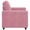 vidaXL Sessel Rosa 100x78x80 cm Samt