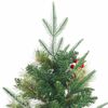vidaXL K&uuml;nstlicher klappbarer Weihnachtsbaum mit St&auml;nder Gr&uuml;n 180 cm