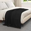 vidaXL Wohndecken 6 pcs Schwarz 170 x 130 cm Fleece