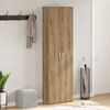 vidaXL Flurschrank Artisan-Eiche 55x25x189 cm Holzwerkstoff