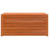 vidaXL Aufbewahrungsbox Wachsbraun 101 x 50,5 x 46,5 cm Holzwerkstoff