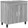 vidaXL Waschtisch Grau Sonoma 60 x 35 x 60 cm Holzwerkstoff