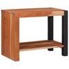 vidaXL B&uuml;cherregal Braun 50 x 30 x 40 cm Massivholz Akazie