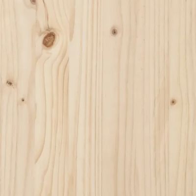 vidaXL Massivholzbett Kiefer 160x200 cm