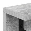 vidaXL Wandmontierter nachttisch Graues Sonoma 60 x 10.5 x 10.5 cm