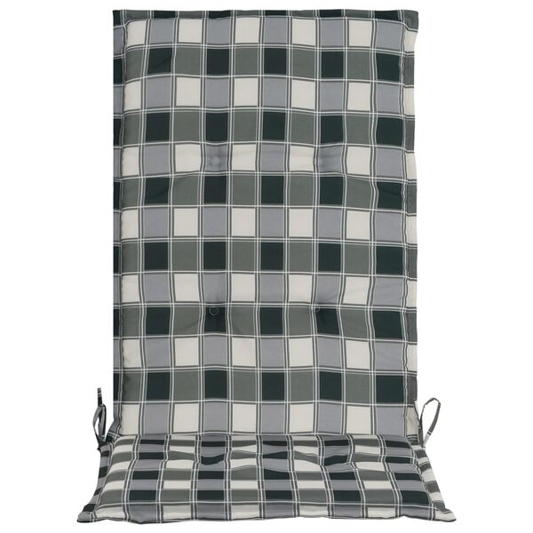 vidaXL Gartenstuhlauflagen 2 Stk. Bedruckt Mehrfarbig 120x50x3 cm