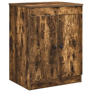 vidaXL Badezimmerschrank Ger&auml;ucherte Eiche 54 x 41 x 70 cm