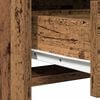 vidaXL Schminktisch mit Regal Braun 78,5 x 41 x 135 cm Holzwerkstoff