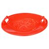 vidaXL Rundschlitten Rot 66,5 cm PP