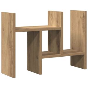 vidaXL Schreibtisch Organizer Artisan-Eiche 34,5 x 15,5 x 35,5 cm