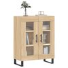 vidaXL Sideboard Sonoma-Eiche 69,5x34x90 cm Holzwerkstoff