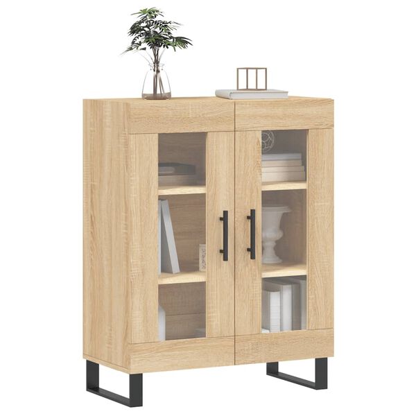 vidaXL Sideboard Sonoma-Eiche 69,5x34x90 cm Holzwerkstoff