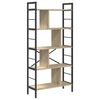 vidaXL B&uuml;cherregal Sonoma-Eiche 75 x 30 x 156 cm Holzwerkstoff
