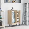 vidaXL Golf Schrank Mit Rad Uni Sonoma-Eiche 65 x 45 x 98 cm