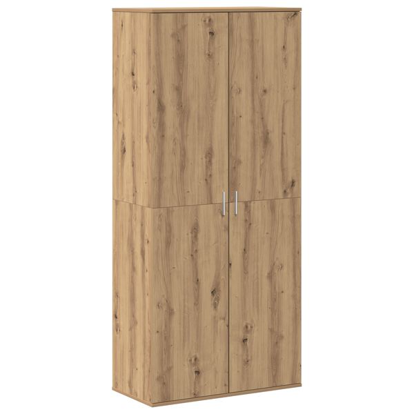 vidaXL Hochschrank Artisan-Eiche 80 x 39 x 178 cm Holzwerkstoff