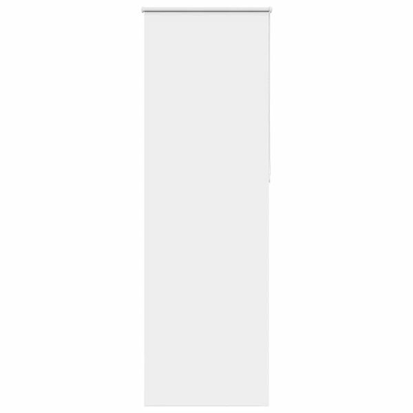 vidaXL Verdunkelungsrollo Wei&szlig; 65x230cm Stoffbreite 60,7 cm Polyester