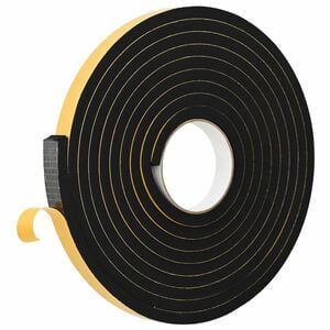 vidaXL Selbstklebendes Schaumstoffband 20 stk. Schwarz 20mm x 5m