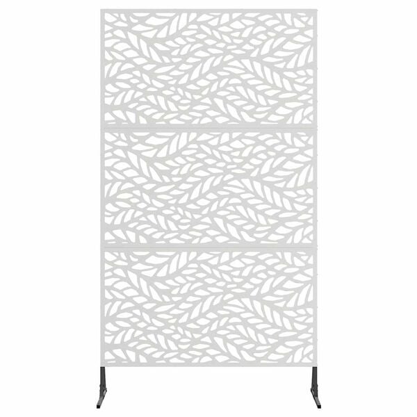 vidaXL Sichtschutz Grau 100 x 50 x 180 cm Stahl
