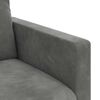 vidaXL Sofa Dunkelgrau Gesamtabmessungen: 78 x 78 x 80 cm (B x T x H)