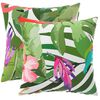 vidaXL Kissen mit Kissen HEERLEN 2 Stk. Mehrfarbig Polyester