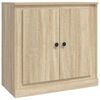 vidaXL Sideboards 3 Stk. Sonoma-Eiche Holzwerkstoff