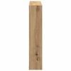 vidaXL Wandregal Artisan-Eiche 90x16x78 cm Holzwerkstoff