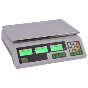 vidaXL Digitalwaage 30 kg mit Akku