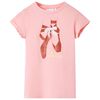 vidaXL Kinder-T-Shirt Rosa 116