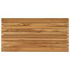 vidaXL Tischplatte 80 x 40 x 3,5 cm Rechtwinklig Massives Teakholz