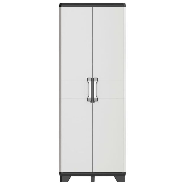 Keter Mehrzweckschrank Gear Schwarz und Grau 182 cm