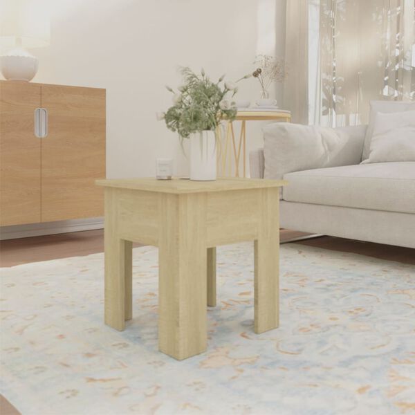 vidaXL Couchtisch Sonoma-Eiche 40x40x42 cm Holzwerkstoff