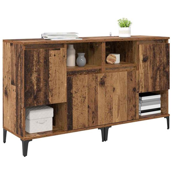 vidaXL Sideboards 2 pcs Altholz 60 x 35 x 70 cm Holzwerkstoff