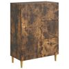 vidaXL Sideboard Ger&auml;ucherte Eiche 66 x 34,5 x 90 cm Holzwerkstoff