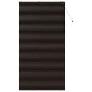 vidaXL Venezianische Jalousie Dunkelbraun 130 x 250 cm 35 mm