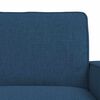 vidaXL Sofa 2 pcs Blau 182 x 80 x 82 cm Stoff