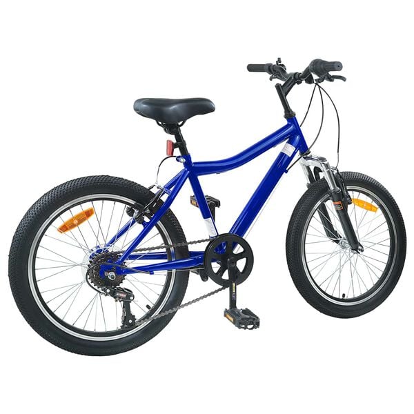 vidaXL Kinderfahrrad 20 Zoll 6-Speed f&uuml;r 6-11 Jahre alt Dunkelblau
