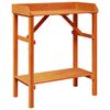 vidaXL Pflanztisch Braun 75 x 40 x 90 cm Massives Kiefernholz