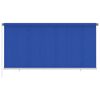 vidaXL Au&szlig;enrollo 300x140 cm Blau HDPE