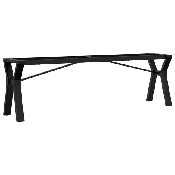 vidaXL Couchtisch-Gestell in Y-Form 140x30x43 cm Stahl