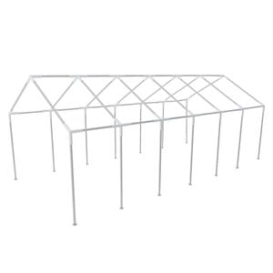vidaXL Stahlrahmen f&uuml;r Partyzelt 12 x 6 m
