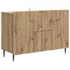 vidaXL Sideboard Artisan-Eiche 89 x 34,5 x 62 cm Holzwerkstoff