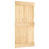 vidaXL T&uuml;r NARVIK 100 x 210 cm Massivkiefer (Unbehandelt) Natur