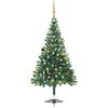 vidaXL K&uuml;nstlicher Weihnachtsbaum Beleuchtung Kugeln 180cm 564 Zweige