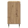 vidaXL Sideboard 2 pcs Artisan-Eiche 40 x 35 x 70 cm