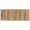 vidaXL 3-tlg. TV-Schrank-Set Wandmontage Artisan-Eiche Holzwerkstoff