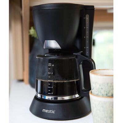 Mestic Kaffeemaschine/Thermoskanne für 10 Tassen MK-120 Schwarz