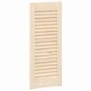 vidaXL Schrankt&uuml;r Lamellen-Design 69x29,5 cm Massivholz Kiefer