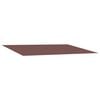 vidaXL Markisenersatzstoff Braun 300 x 250 cm Polyester